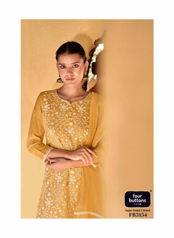 Four Buttons Pearl 8 Wholesale Printed Readymade Salwar Suits 